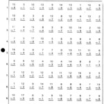 100 Math Facts Worksheet Multiplication Facts To 100 Including Zeros