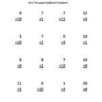 1000 Addition Subtraction Multiplication And Division Problems On A