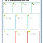 13 Long Division Worksheets Grade 6 Pictures Sutewo