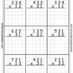 2 Digit Multiplication Worksheets On Graph Paper Times Tables Worksheets