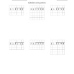 3 Digit By 2 Digit Long Division With Grid Assistance And NO Remainders
