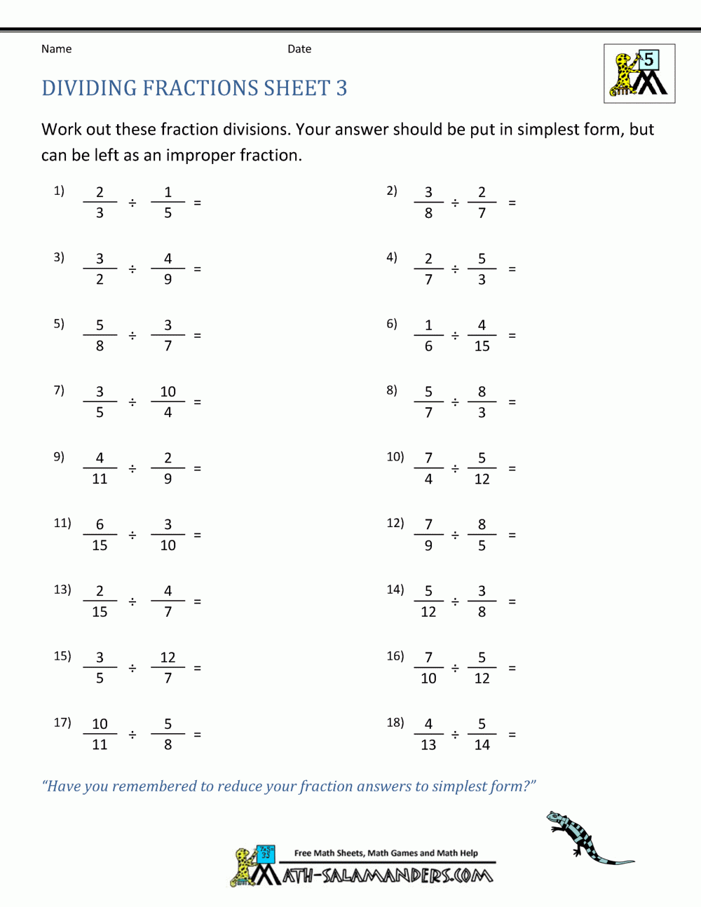 32 Dividing Fractions Word Problems Worksheet Free Worksheet Spreadsheet