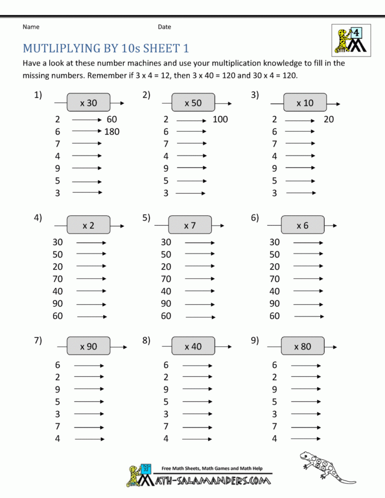  4th Grade Math Homework Help Print Free Fourth Grade Worksheets For 