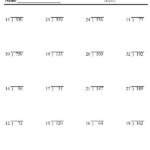 5th Grade Math Worksheets And Long Division Problems Long Division