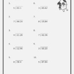 6th Grade Math Worksheets Long Division Kidsworksheetfun