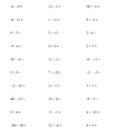 Adding Subtracting Multiplying And Dividing Decimals Printable