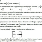 Addition Subtraction Multiplication And Division Of Fractions Problem