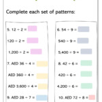 Divide By Multiplies Of 10 100 And 1000 Worksheet