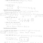 Dividing Polynomials Worksheet Algebra 2 Answers WorksSheet List