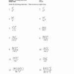 Dividing Polynomials Worksheet Answers Luxury Dividing Monomials