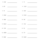 Divisibility Rule For 6 Worksheets