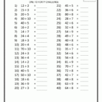 Division Third Grade Math Worksheets For Grade 3 Thekidsworksheet