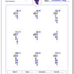 Division With Remainders