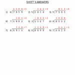 Division Without Remainders Division Worksheets 4 Digit By 1 Digit