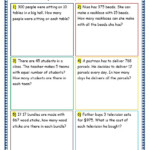 Division Word Problems Worksheets Grade 4 Advance Worksheet