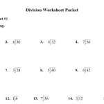 Division worksheet packet pdf DocHub