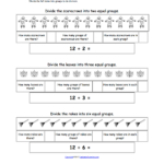 Division Worksheets Grade 3 Equal Groups Advance Worksheet