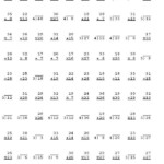 Free 6th Grade Math Worksheets With Answer Key Worksheets Master