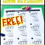 Free Long Division Worksheets On Graph Paper Image Of Worksheet