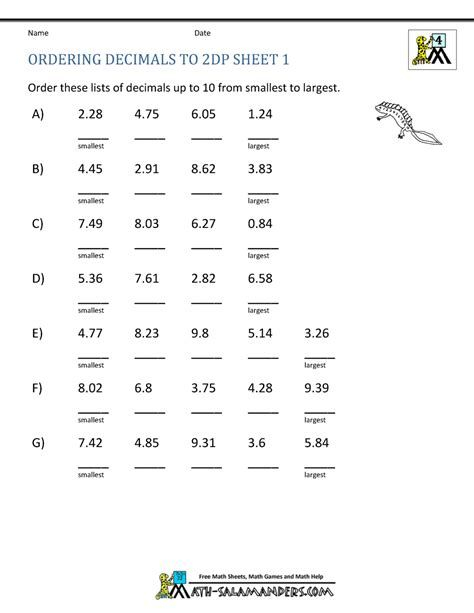 Fun Math Worksheets For 4th Grade Division Worksheets Free 