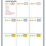 Grade 3 Maths Worksheets Division 6 1 Division By Repeated