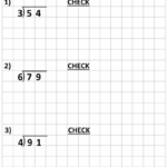 Grid Paper Division With And Without Remainders