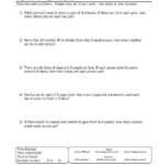 Long Division Word Problems 4th Grade Worksheet Vegan Divas NYC