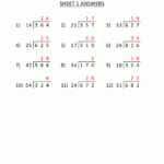 Long Division Worksheets For 5th Grade