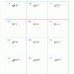 Long Division Worksheets For Grades 4 6