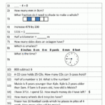 Mental Math Worksheet 2nd Grade