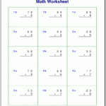 Multi Digit Multiplication Worksheets Pdf Times Tables Worksheets