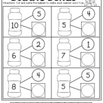 Number Bonds To 10 Worksheets Free Printable Number Bond Template