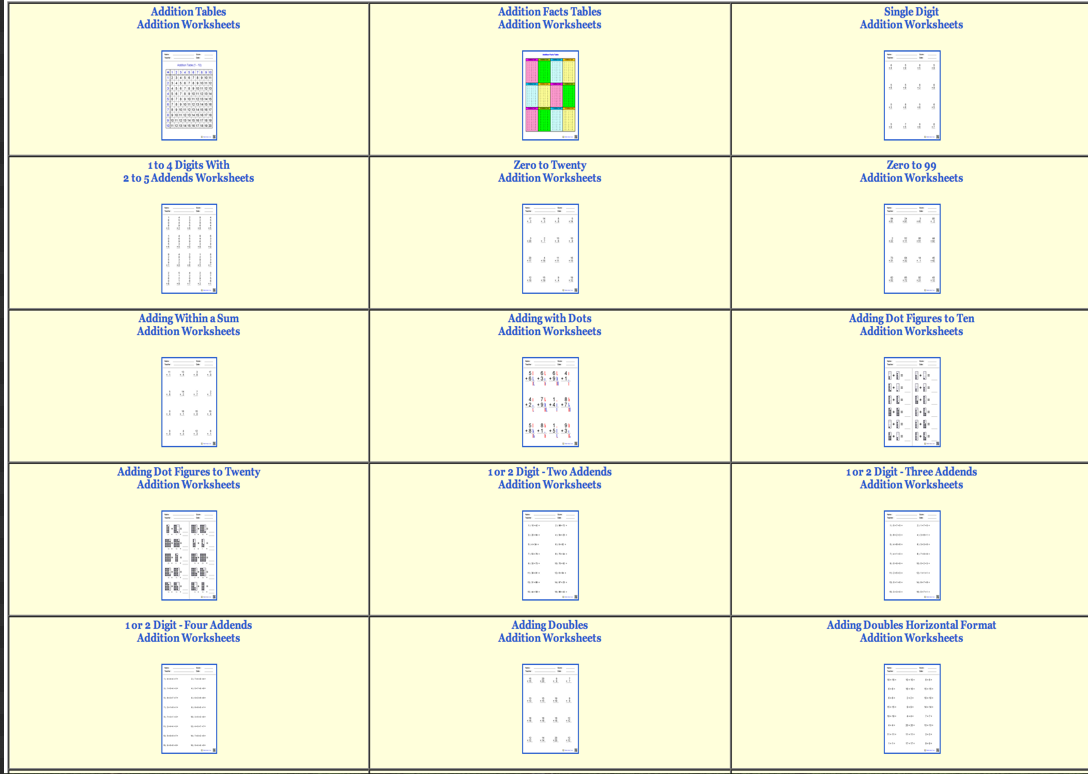 Over 800 Free Dynamic Math Worksheets For Teachers Math Worksheets 