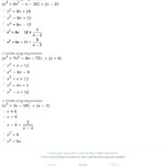 Polynomial Long Division Multiple Choice Worksheet Charles Lanier s