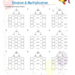 Printable Division Worksheets For Teachers MATH ZONE FOR KIDS