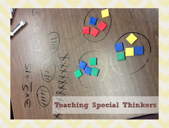 Teaching Special Thinkers Division With Manipulatives