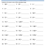 Wonderful 4th Grade Math Worksheets 4th Grade Place Value Math