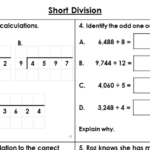 Year 6 Short Division Lesson Classroom Secrets Classroom Secrets