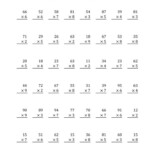 13 Best Kenzie Math Images On Pinterest Long Division Worksheets