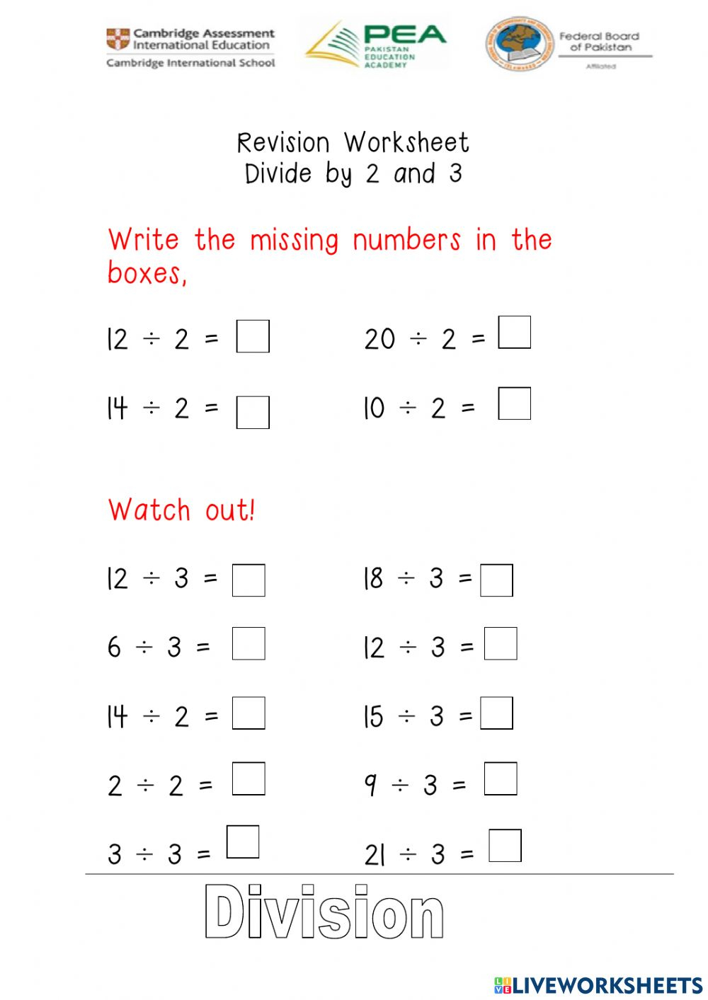 2nd Grade Division Worksheets Fourth Grade Math Worksheets Free 