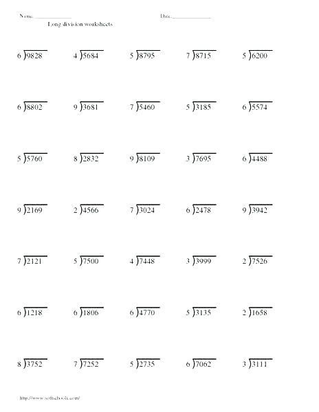 7th Grade Long Division Practice Worksheets Kidsworksheetfun 18 Free 