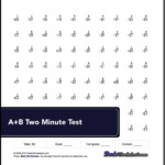 80 Problem Division Worksheets Similar To RocketMath Tests Designed For