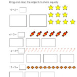 Associate Division With Equal Sharing Worksheet