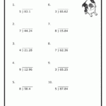 Benderos Printable Math Decimals Dividing Decimals Decimal Lesson