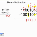 Binary Subtraction Tutorial YouTube