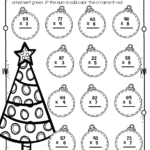 Christmas Division Worksheets 4Th Grade 4th Grade Math Worksheets