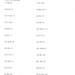 Distributive Property Worksheets 6Th Grade