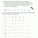 Dividing Fractions By Whole Numbers