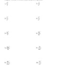 Division Exponents Worksheet Chart Sheet Gallery