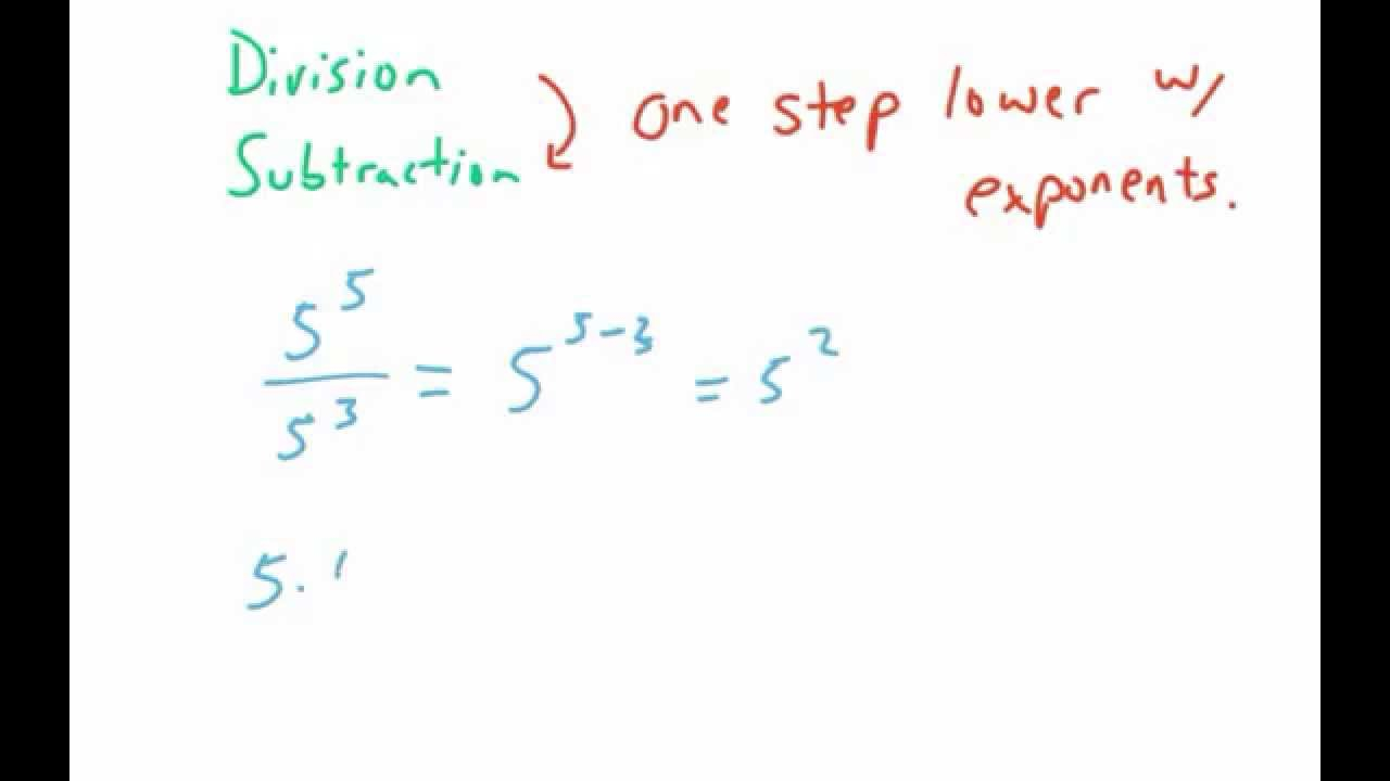 Division Properties Of Exponents Practice Worksheet Worksheets On Pinterestpractice 8 5 